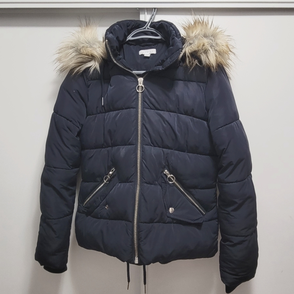 Topshop Insulated Bomber Jacket